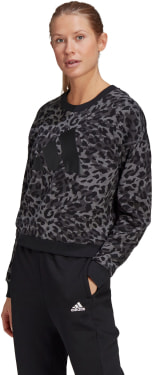 Sportswear Leopard-Print Sweatshirt