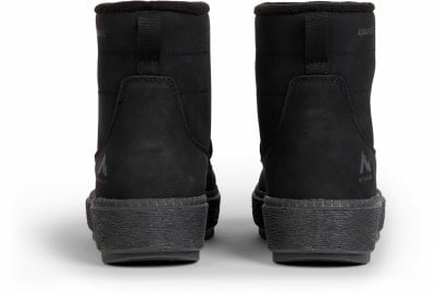 Schwarze McKinley-Winterstiefel mit profilierter Sohle und Markenlogo. Schwarze McKinley-Winterstiefel mit profilierter Sohle und Markenlogo.