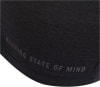 Schwarzes T-Shirt mit der Aufschrift RUNNING STATE OF MIND.