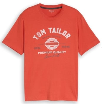 Tom Tailor Logo Tee férfi póló