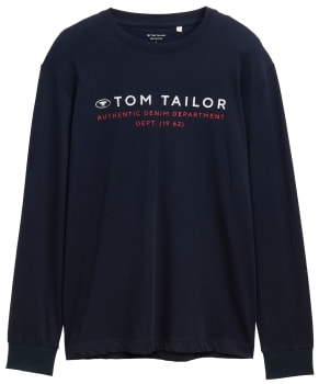 Tom Tailor Printed Longsleeve férfi póló
