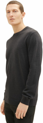 Tom Tailor TOM TAILOR Basic Crew Neck pulóver