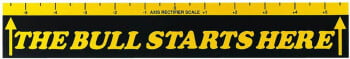 Unistar The Bull Starts Here/Startlinie 56x7,6cm
