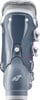 Rückansicht eines grauen Nordica J4 Skischuhs für Damen mit rosa Akzenten.