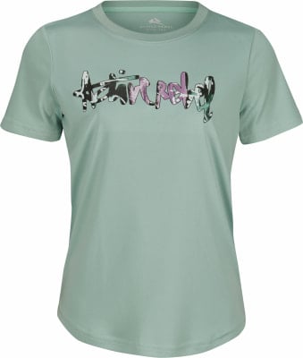 Active Rebel ACTIVE REBEL Lucia Shirt, abger. Saum, Regl. - Fit, 100 % PES