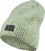 Hellgrüne Strickmütze mit schwarzem AR ACTIVE REBEL Logo.