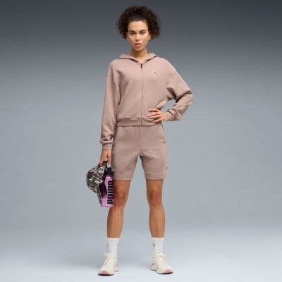 Puma W Cloudspun FZ Hoodie Sweatjacke mit Kapuze