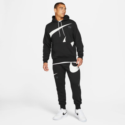 Nike Sportswear Swoosh Pullover Semi-Brushed Back Hoodie