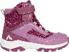 Damen-Winterstiefel mit M-Logo und AQUABASE-Aufschrift.
