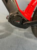 Detail eines Elektrofahrrads mit Bosch Performance Line CX Motor.