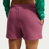 Nike Studio Fleece Mid-Rise 4"inch Shorts