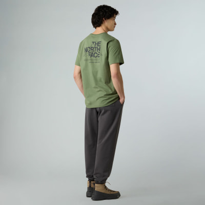 The North Face THE NORTH FACE Mountain Sketch SS Tee Shirt 100% Baumwolle