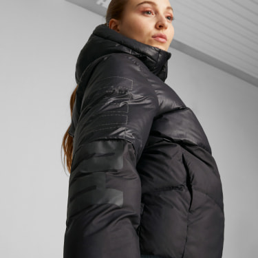 Power Jacke mit Kapuze