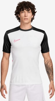 Herren-Fußballtrikot von Nike mit weißer Vorderseite und schwarzen Ärmeln.