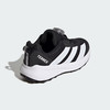 Černá dětská obuv Adidas Terrex s bílými pruhy a BOA systémem.