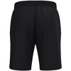 Schwarze Herrenshorts mit elastischem Bund.