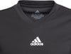 Schwarzes Adidas T-Shirt mit Logo und Größe 11-12 Jahre.