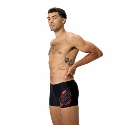 Speedo Medley Logo Aqua Badehose lang Speedo Medley Logo Aqua Badehose lang