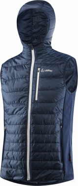 Gilet mit Kapuze