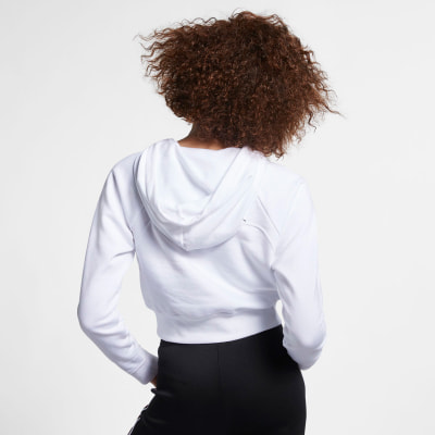 Nike Swoosh Cropped Hoodie női kapucnis felső