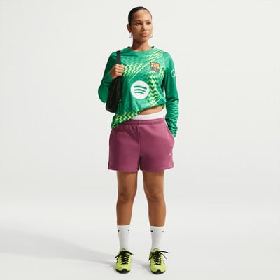 Nike Studio Fleece Mid-Rise 4"inch Shorts Nike Studio Fleece Mid-Rise 4"inch Shorts