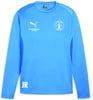 Blaues Langarmshirt mit Puma-Logo und Intersport-Aufdruck.