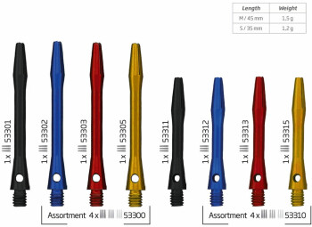 Bulls Simplex Alumi Dartschaft