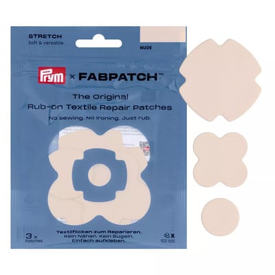 Prym x Fabpatch Textilflicken-Set zur einfachen Reparatur von Kleidung. Prym x Fabpatch Textilflicken-Set zur einfachen Reparatur von Kleidung.