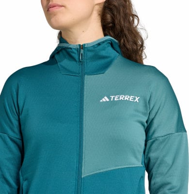 adidas Terrex Xperior Climawarm Light Fleecejacke mit Kapuze