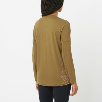 Salomon Sense Aero GFX langarm Laufshirt