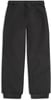 Schwarze Skihose mit gesteppten Knien und elastischem Bund.