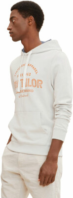 Tom Tailor Basic Printed férfi kapucnis pulóver