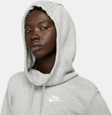 Dám. mikina s kapucňou W Nsw Club Flc Fnk Hoodie Std