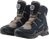 Robuste Lowa Kinderstiefel mit BOA-System für einfaches Schnüren.