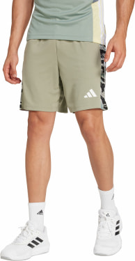 Train Essentials Camo 3-Streifen Shorts