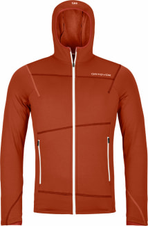 Fleecejacke mit Kapuze