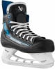 Bauer XLP! Eishockeyschuh mit weißen Schnürsenkeln und blauen Details.