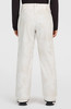 Damenhose in Beige mit dezentem Muster, gerader Schnitt.