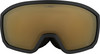 Alpina Skibrille mit verspiegelter Goldlinse und schwarzem Rahmen.