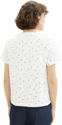Tom Tailor TOM TAILOR Crew Neck Print Női póló