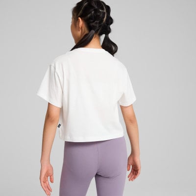 Puma Logo Cropped T-Shirt