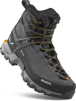 Herren-Outdoor-Schuh von Salewa mit Gore-Tex-Membran und Schnürung. Herren-Outdoor-Schuh von Salewa mit Gore-Tex-Membran und Schnürung.