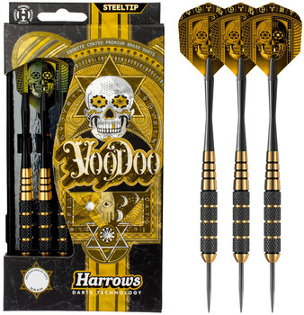 Harrows Voodoo 3er-Set Steel Dartpfeile