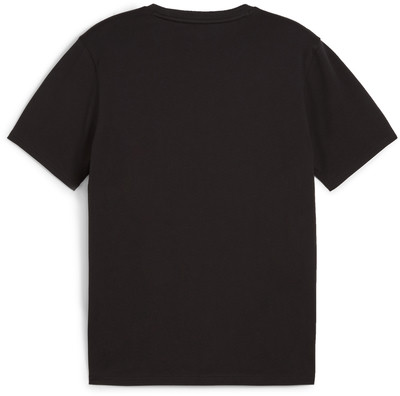 Schwarzes Herren-T-Shirt mit kurzen Ärmeln und Rundhalsausschnitt. Schwarzes Herren-T-Shirt mit kurzen Ärmeln und Rundhalsausschnitt.
