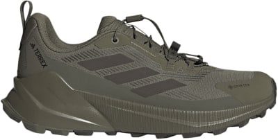 Herren-Wanderschuh Adidas Terrex mit Gore-Tex-Technologie in Khaki. Herren-Wanderschuh Adidas Terrex mit Gore-Tex-Technologie in Khaki.