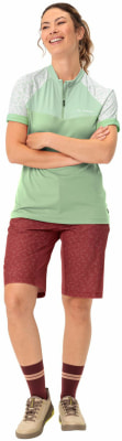 Vaude Ledro Print Radshirt mit Halfzip