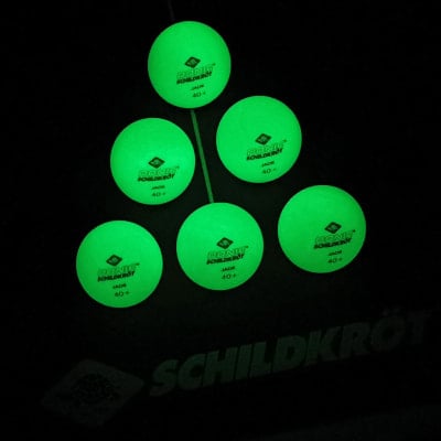 Donic-Schildkröt Glow in the Dark Tischtennisbälle Donic-Schildkröt Glow in the Dark Tischtennisbälle