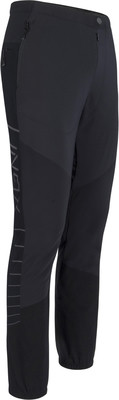 Schwarze Outdoorhose mit seitlichem Logo und Reißverschlüssen. Schwarze Outdoorhose mit seitlichem Logo und Reißverschlüssen.
